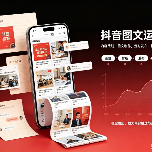 汪清抖音图文代运营服务